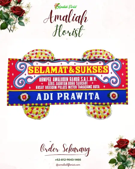 Papan Bunga Ucapan Selamat Sukasada